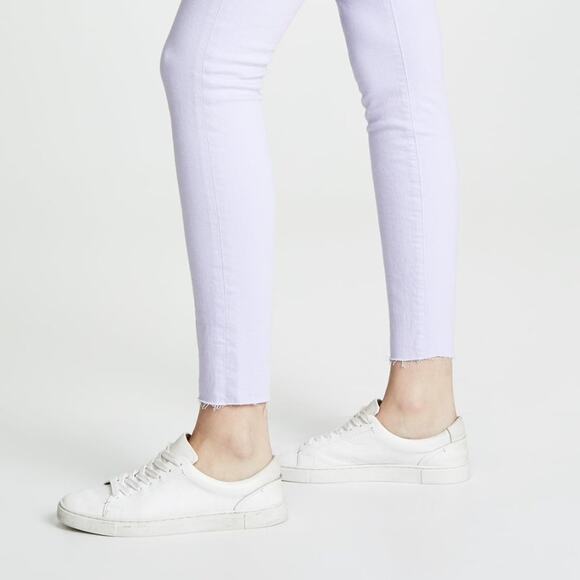 FRAME Le High Skinny Raw Edge Jeans Lavender 26 - Picture 5 of 12